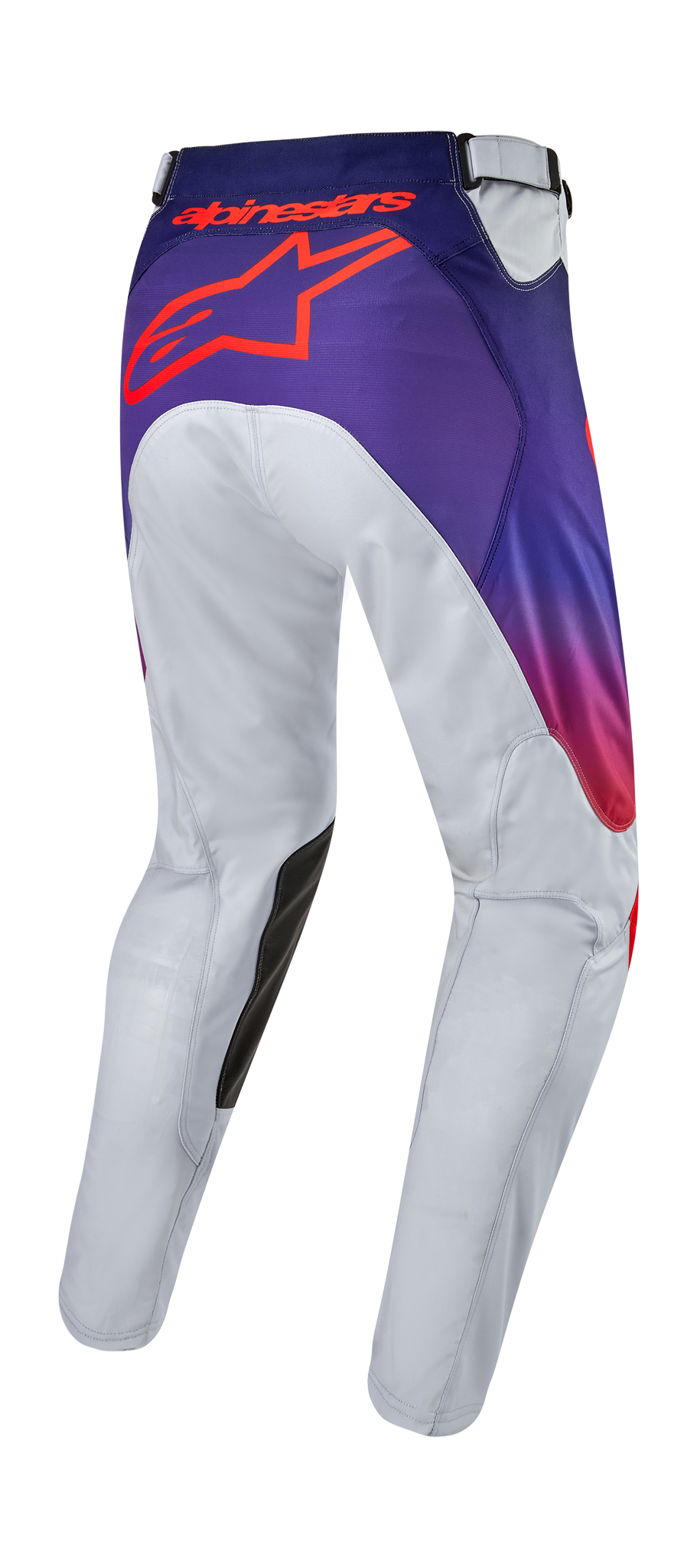 Alpinestars Motocross Pants Racer Hoen - Light Grey / Hot Orange / Black