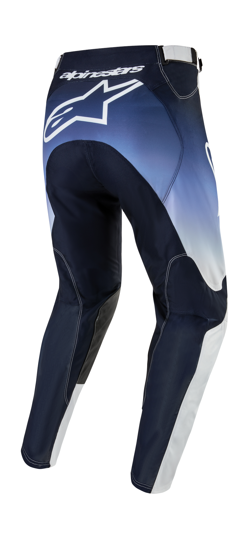 Alpinestars Motocross Pants Racer Hoen - White / Navy / Light Blue