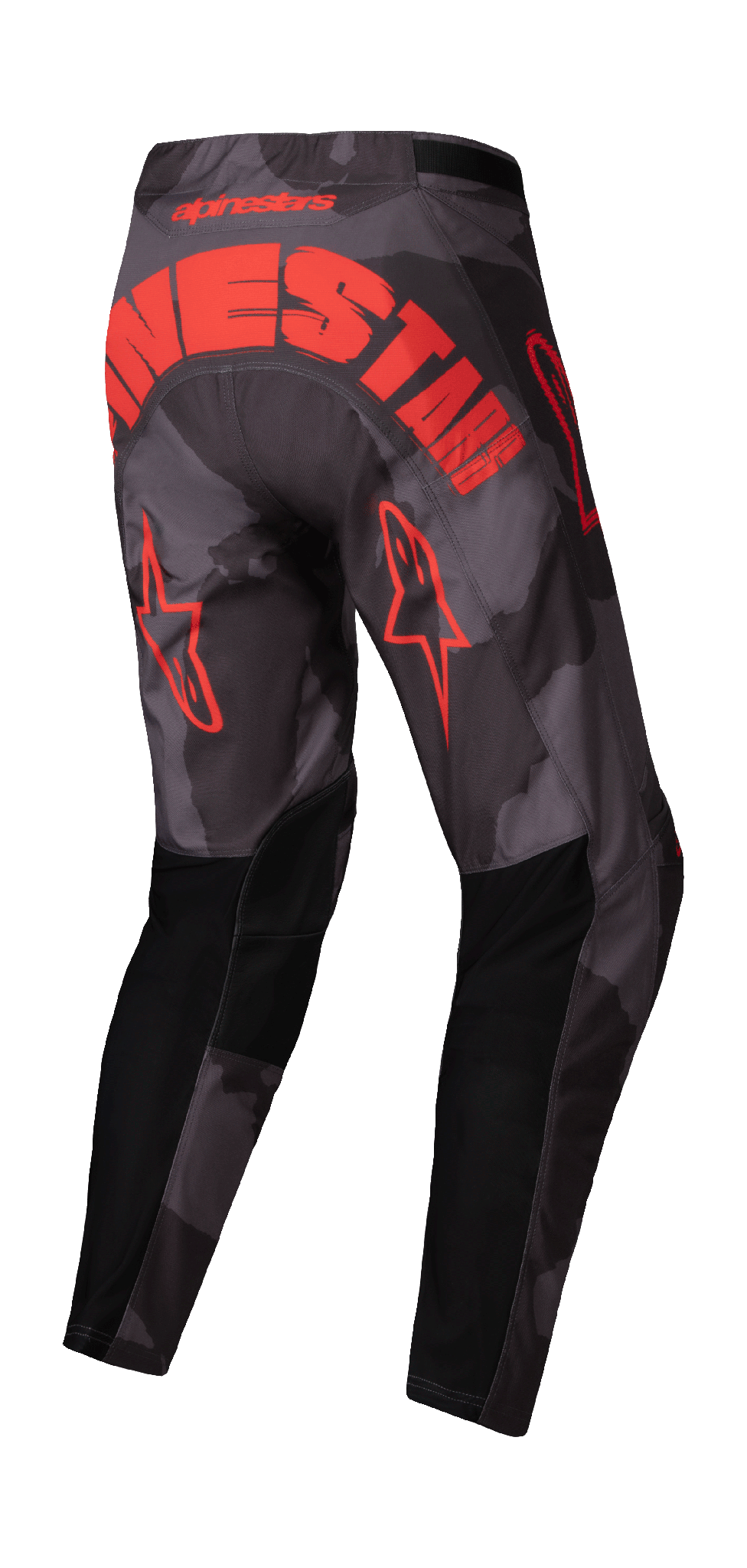 Alpinestars Motocross Pants Racer Hollow - Camo / Fluo Orange