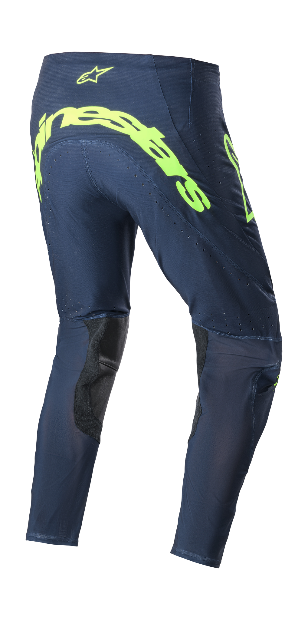 Alpinestars Motocross Pants Supertech Bruin - Night Navy / Fluo Yellow