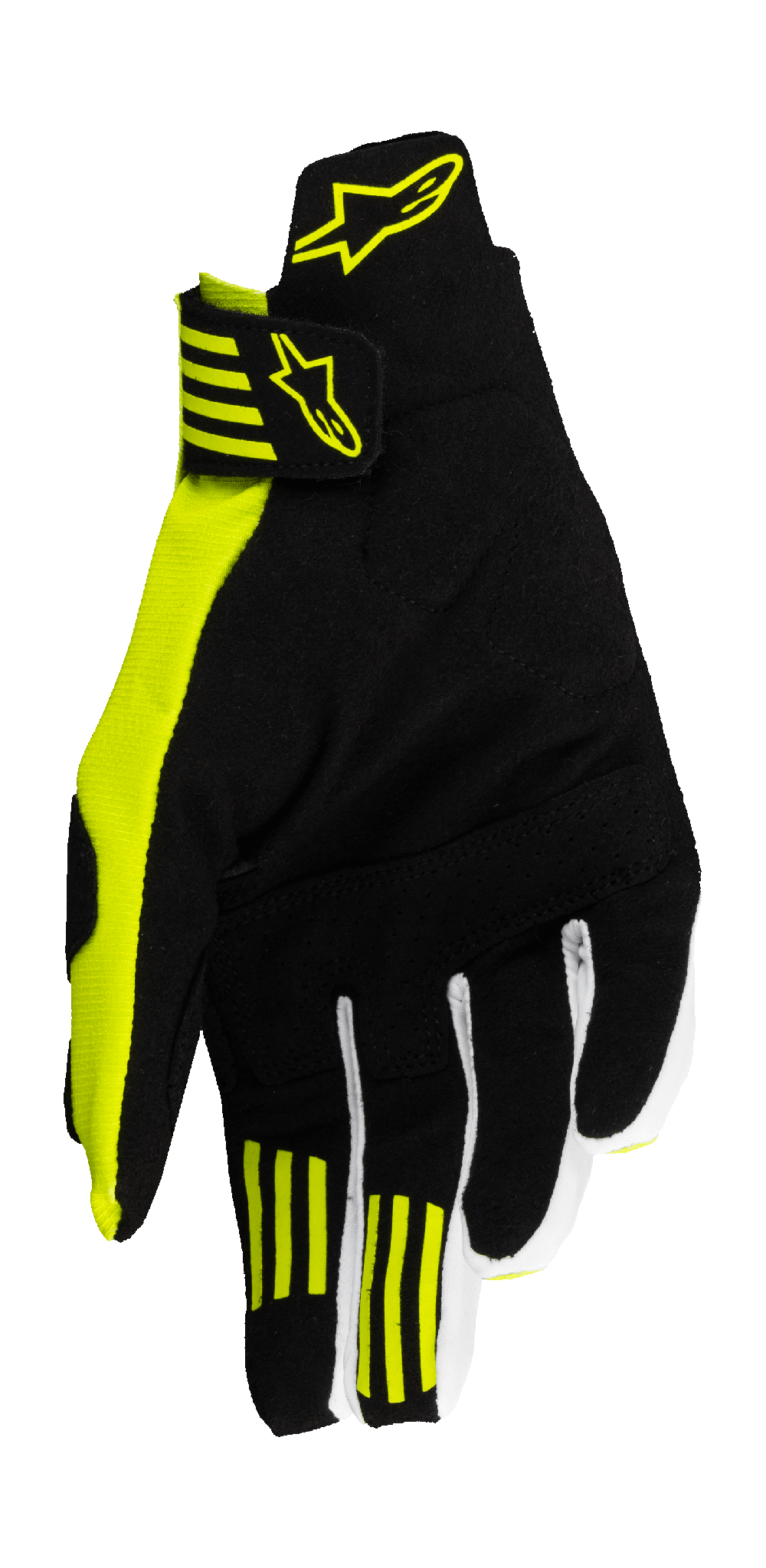 Alpinestars Motocross Gloves 2026 Techstar - Black / Fluo Yellow