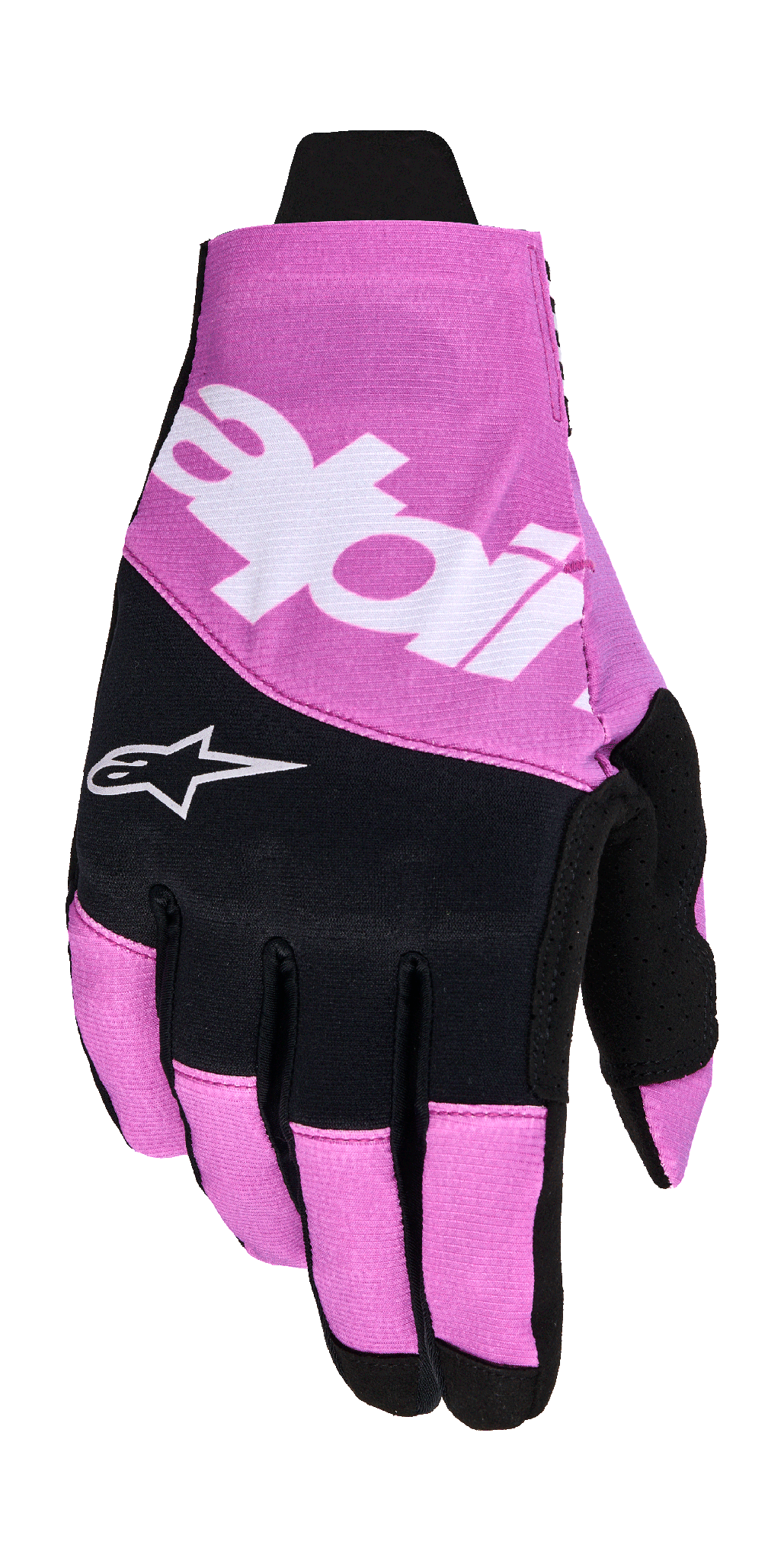 Alpinestars Motocross Gloves 2026 Techstar - Black / Light Grey / Purple