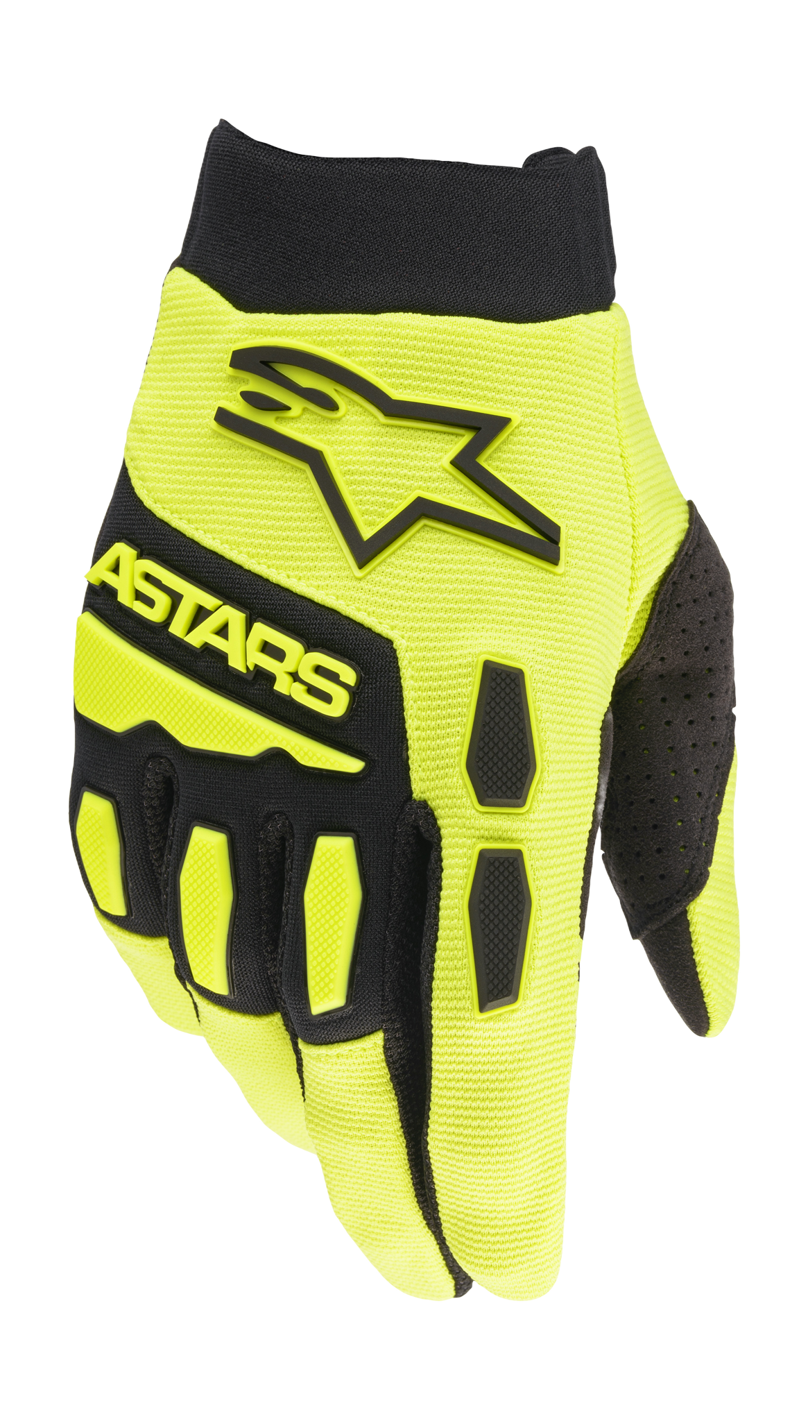 Alpinestars Motocross Gloves Full Bore - Fluo Yellow / Black