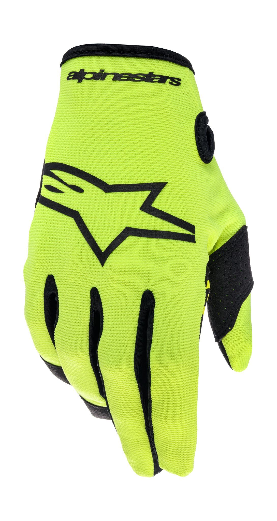 Alpinestars Motocross Gloves Radar - Fluo Yellow / Black