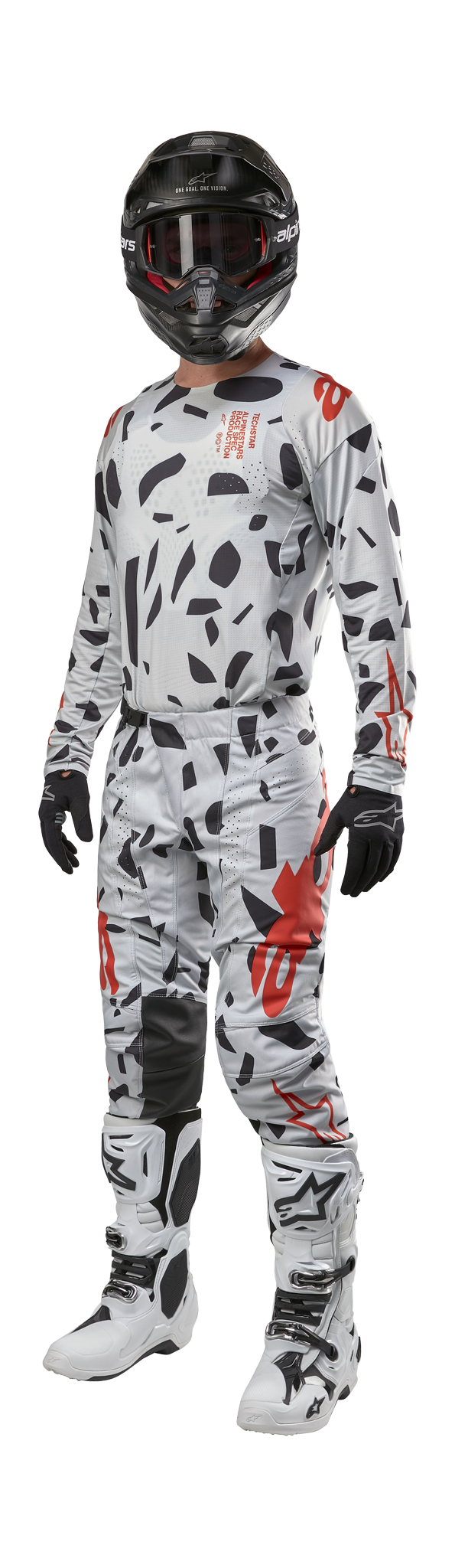 Alpinestars Motocross Gear Techstar Rantera - Haze Grey / Camo