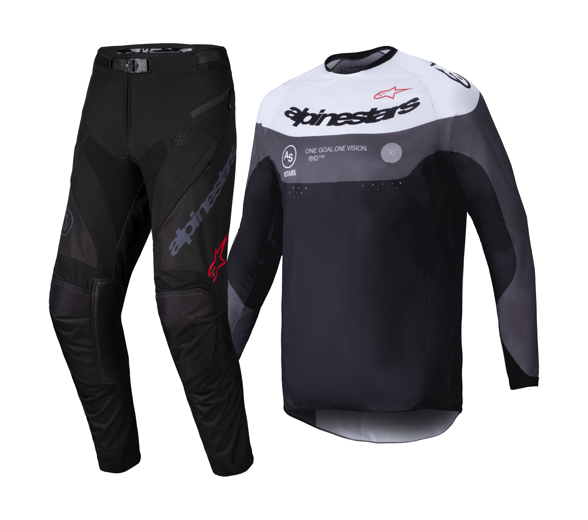 Alpinestars Enduro Gear Pro-Dura - Black / White