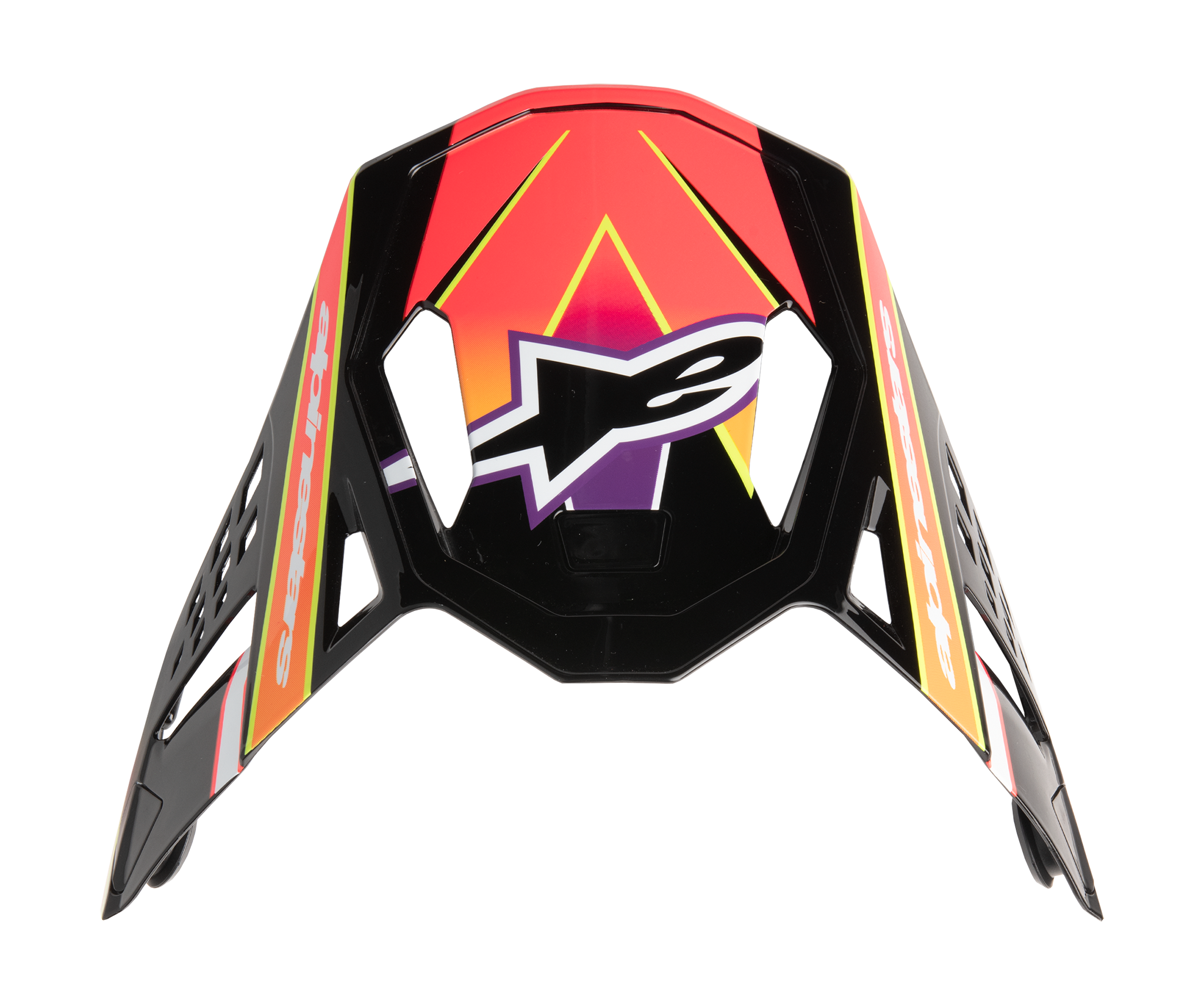 Alpinestars Helmet Visor S-M10 Era - Pink / Violet / Fluo Yellow