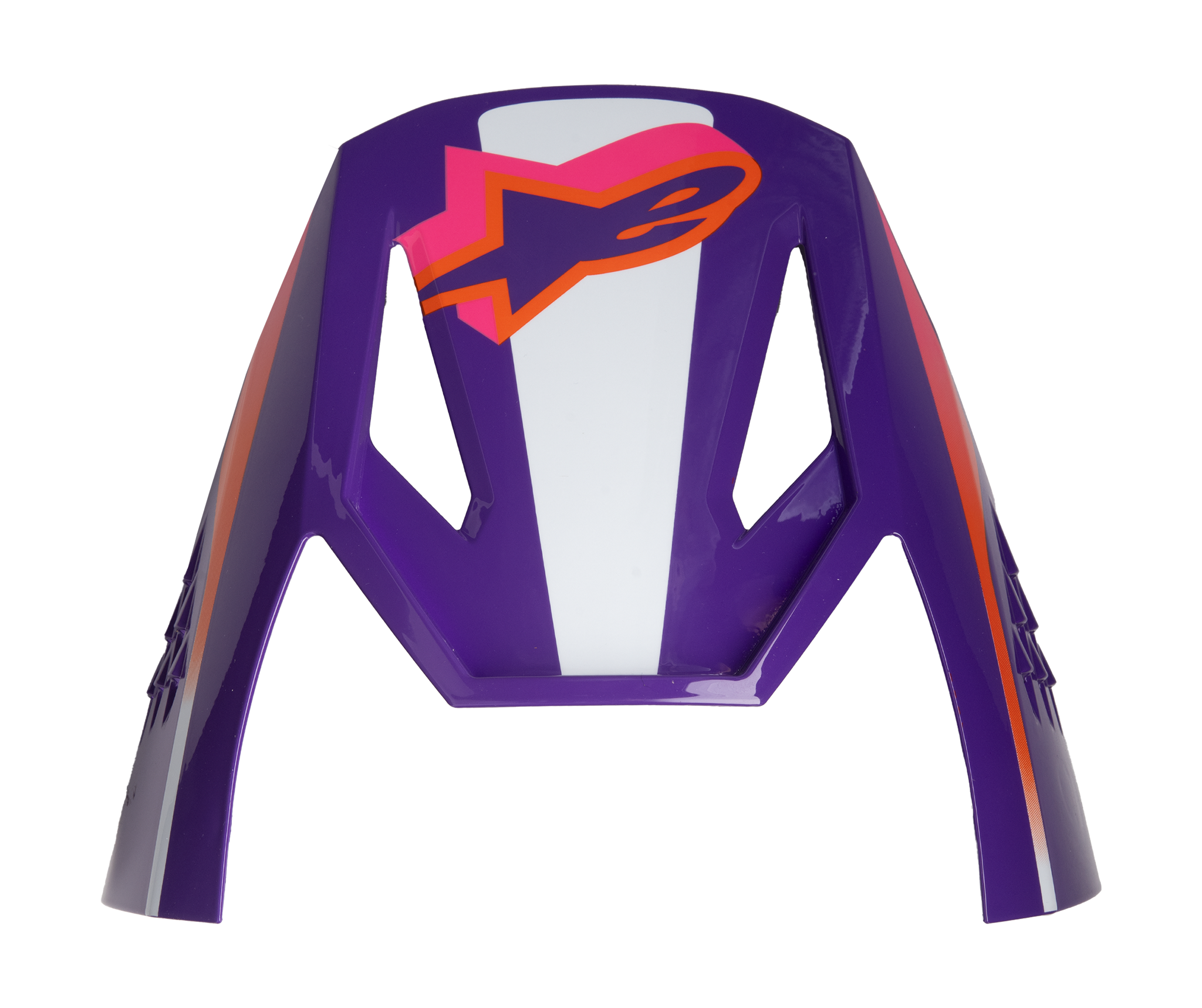 Alpinestars Helmet Visor S-M3 Heat - White / Purple / Pink