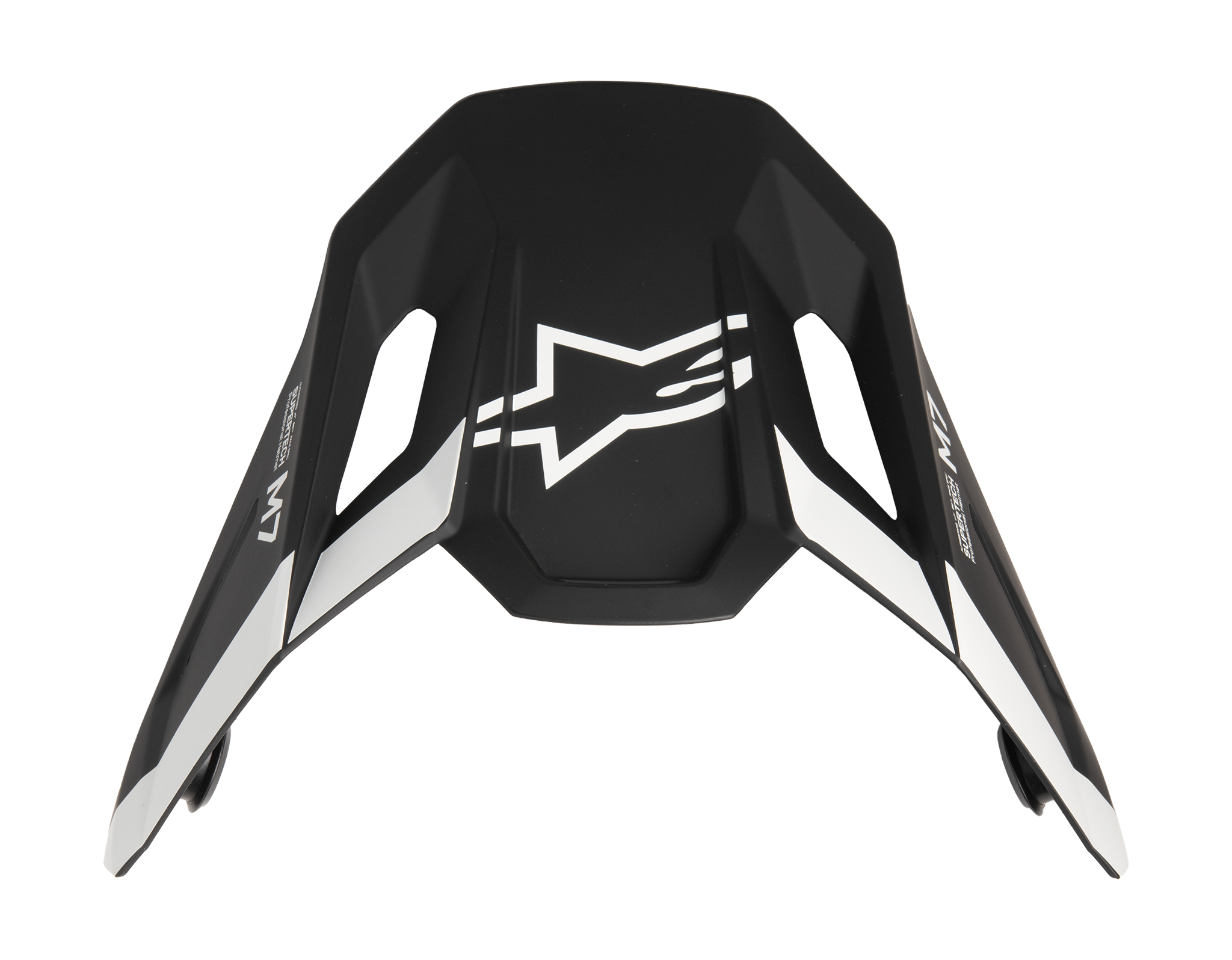 Alpinestars Helmet Visor S-M7 Dasher - Black / White