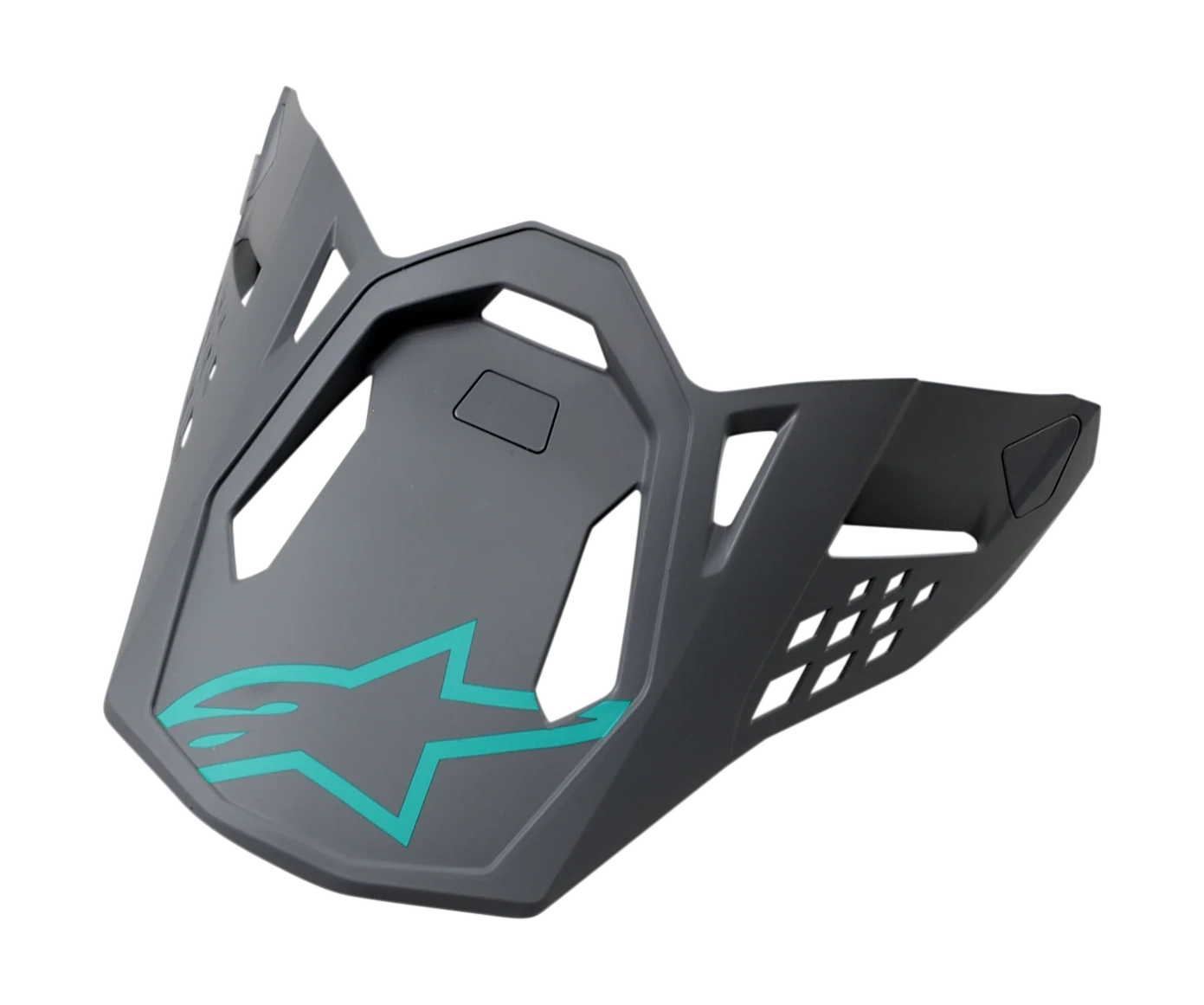 Alpinestars Helmet Visor S-M8 22.05 Radium - Grey / Matte Teal