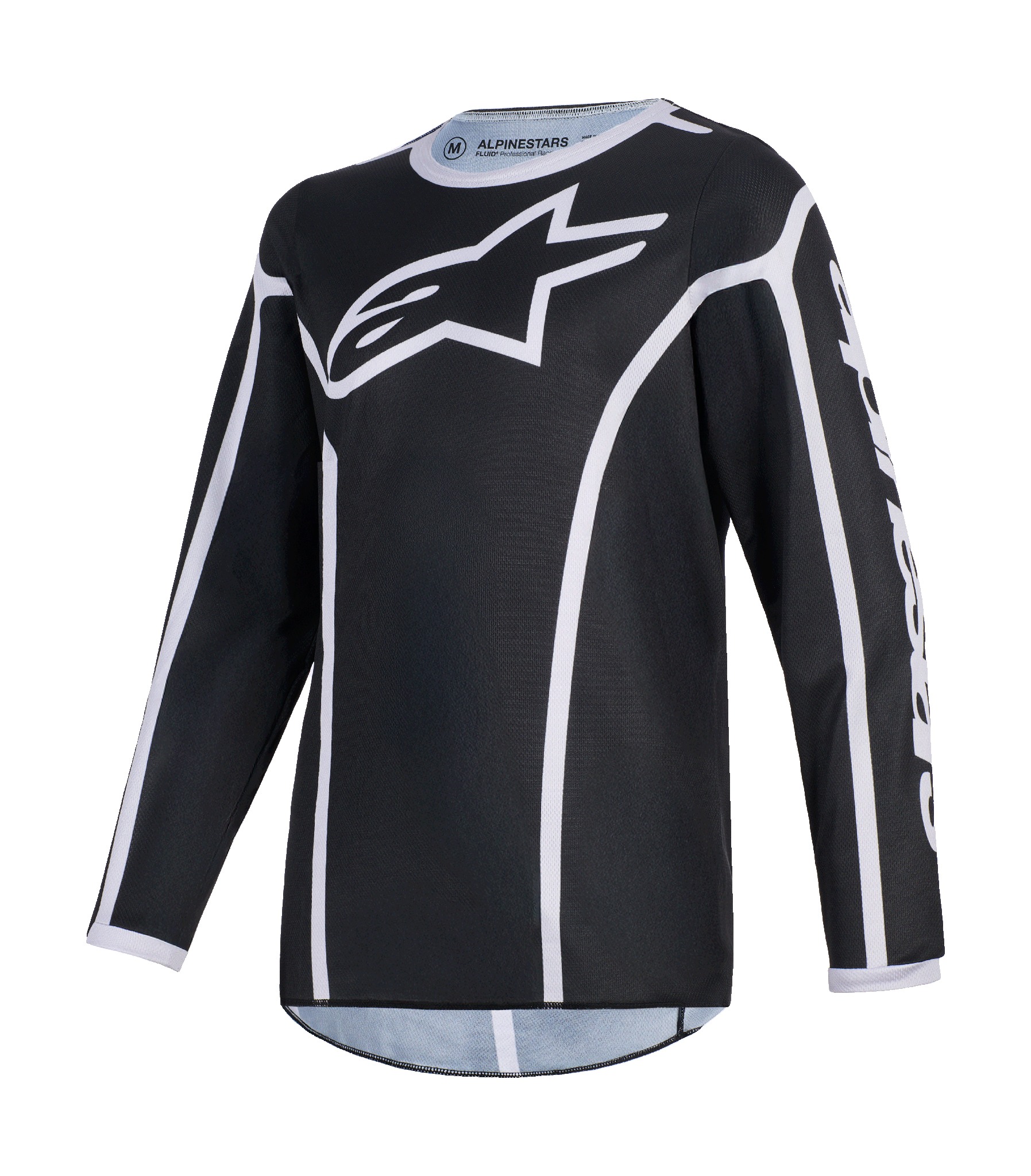 Alpinestars Youth Motocross Gear 2026 Fluid Apex - Black / Grey