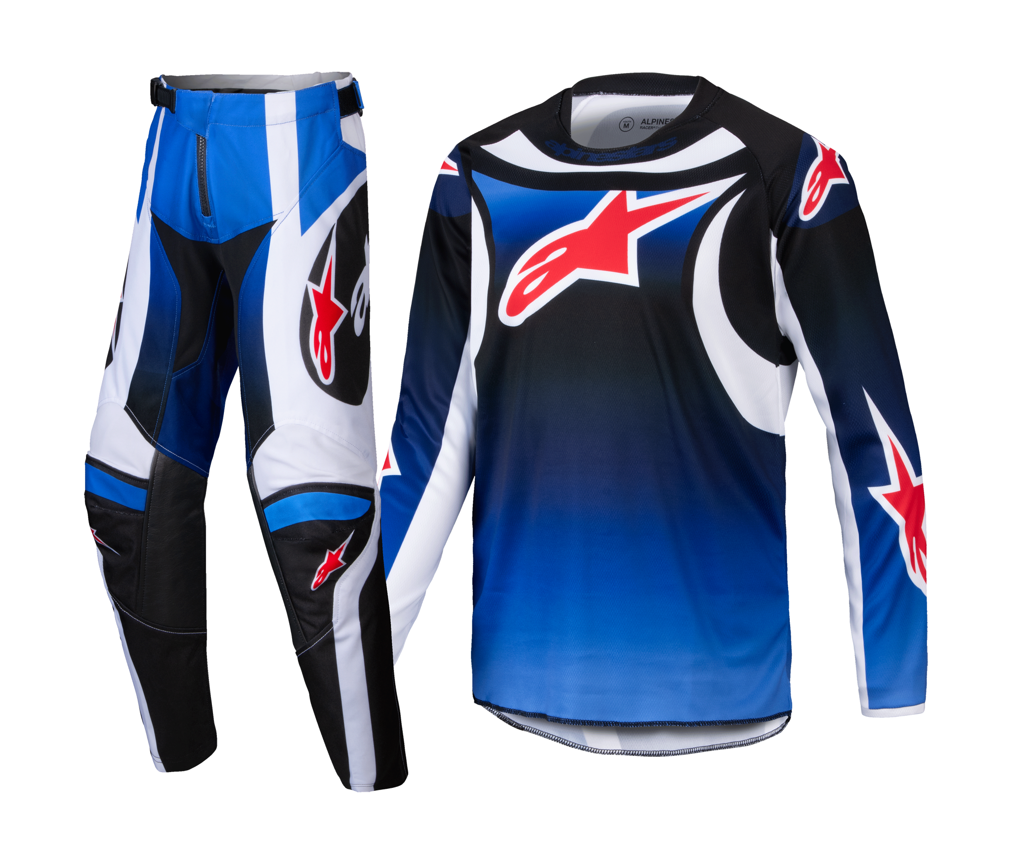 Alpinestars Youth Motocross Gear Racer Wurx - Blue / Black