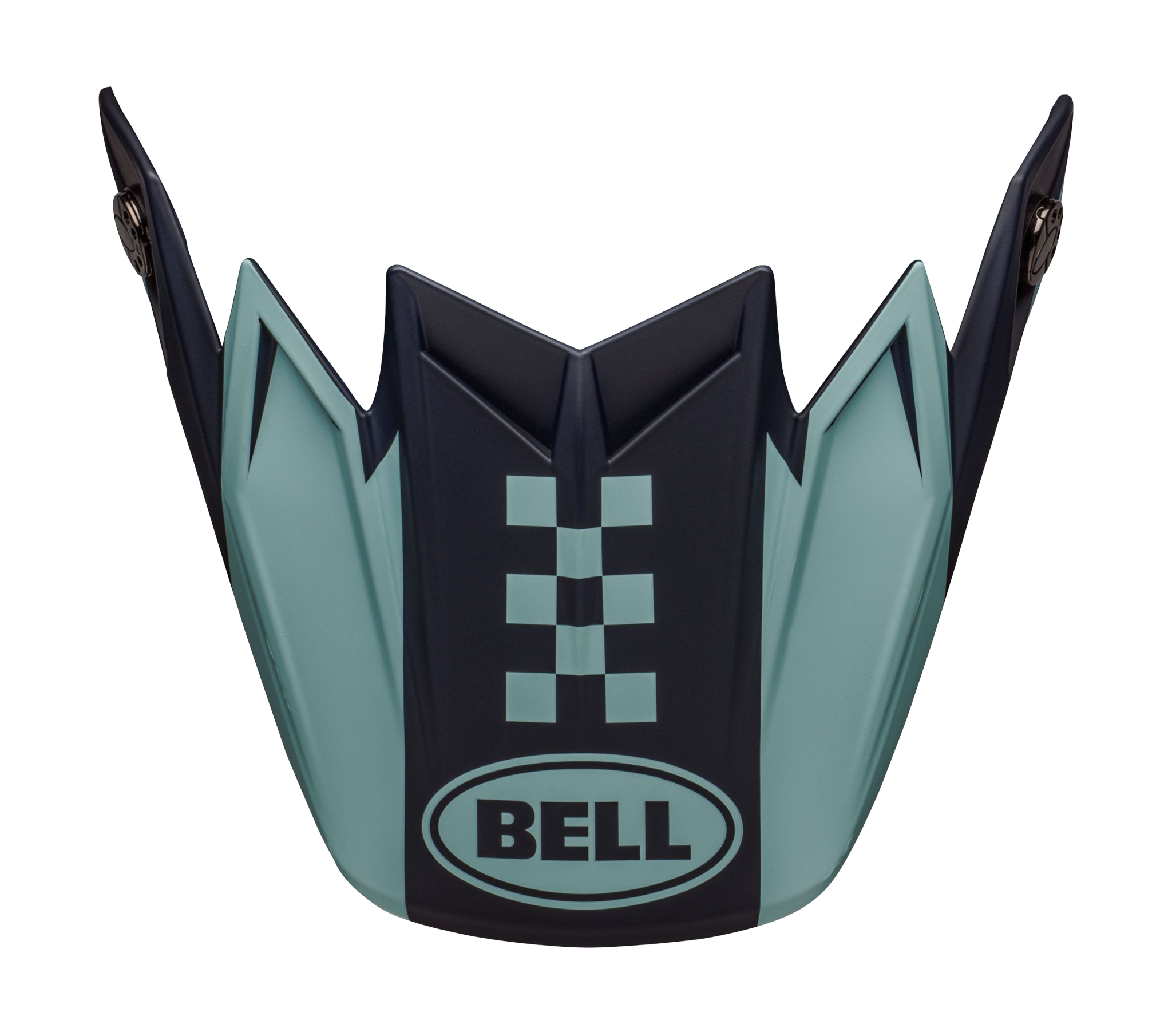 Bell Helmet Visor Moto-9 Flex Breakaway - Navy / Light Blue