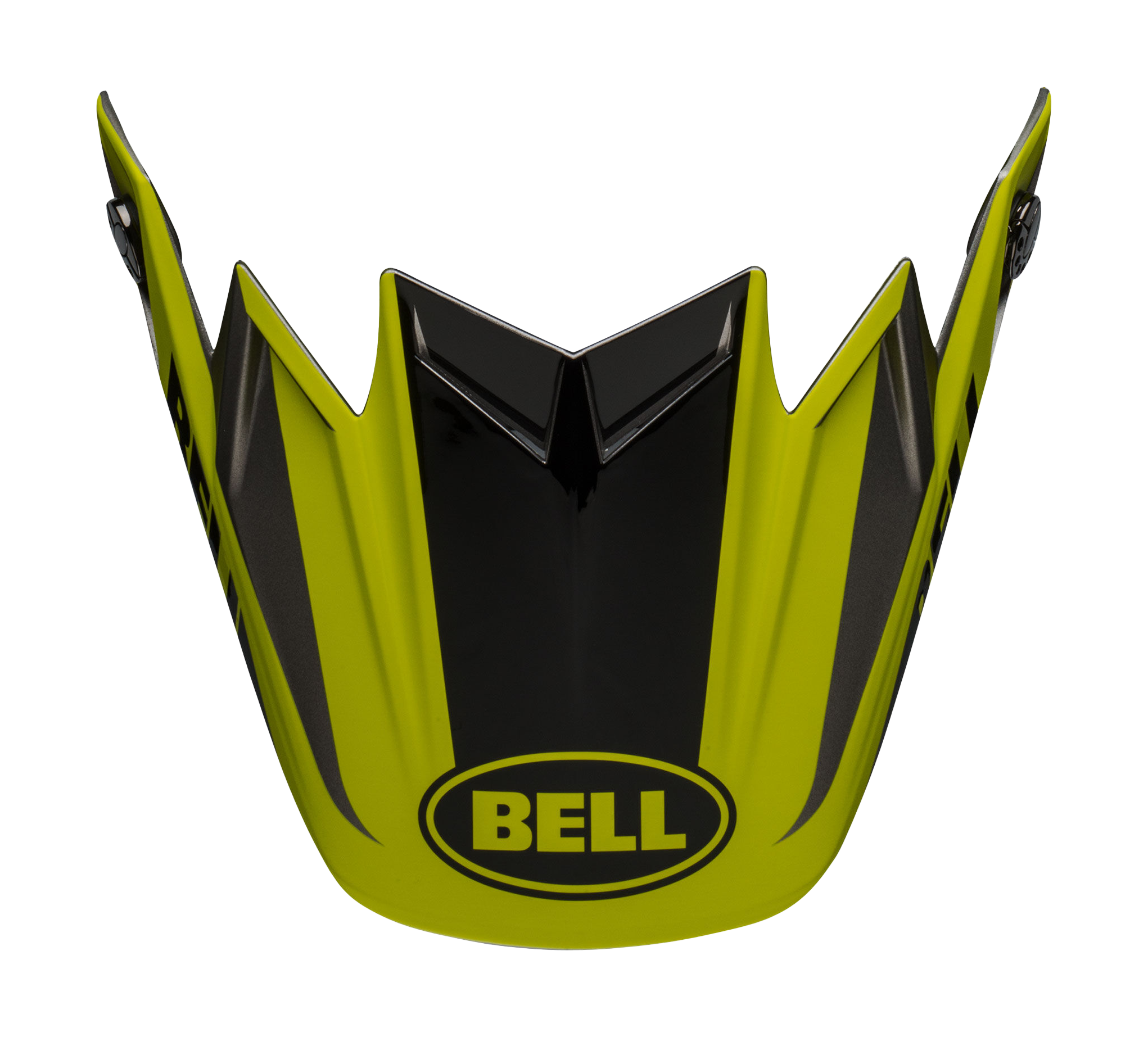 Bell Helmet Visor Moto-9 Flex Division - Black / Hi-Viz / Grey