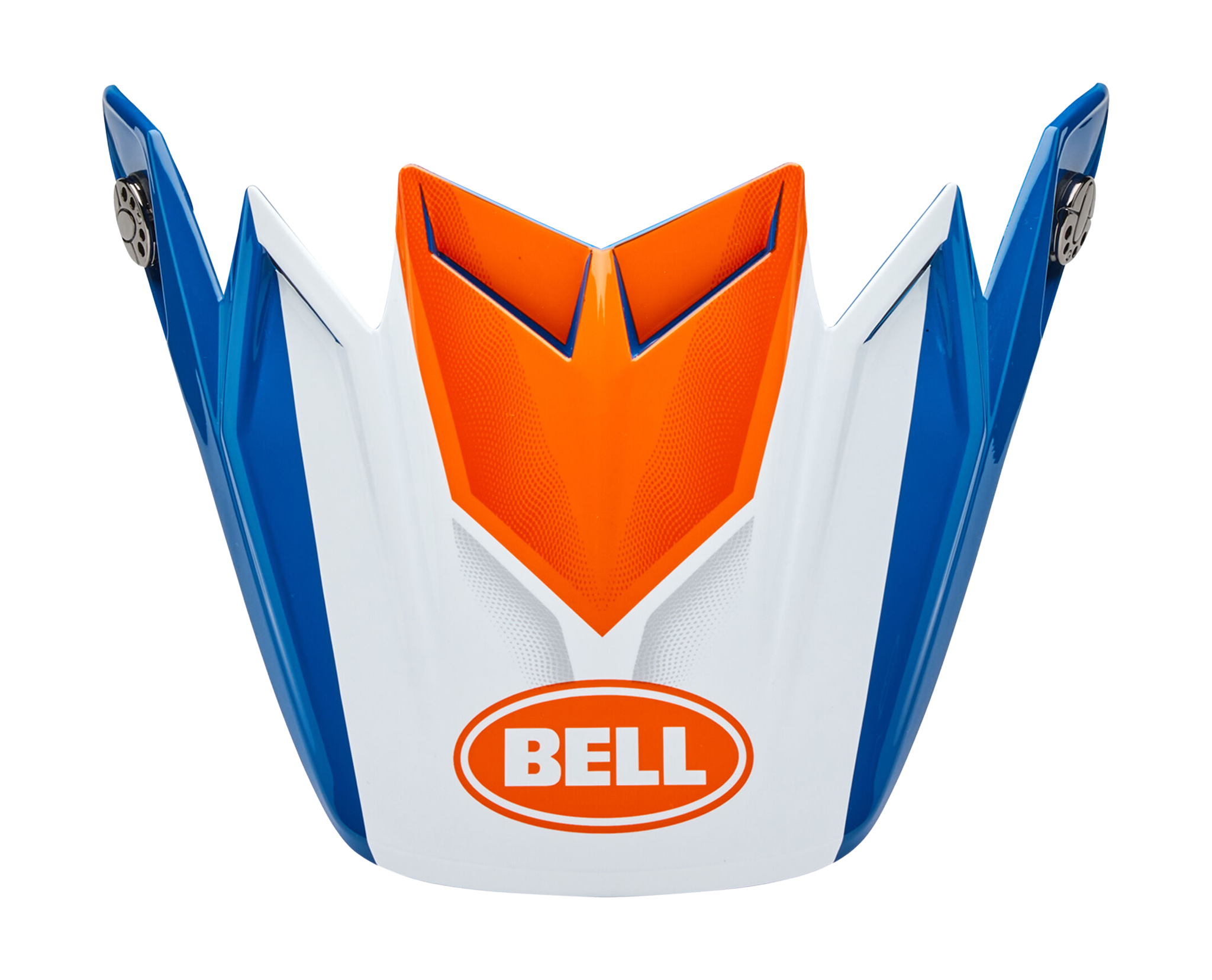Bell Helmet Visor Moto-9S Flex Merchant - Orange / Blue