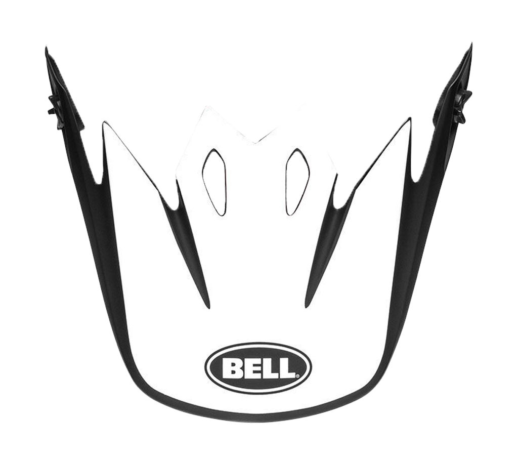 Bell Helmet Visor MX-9 Presence - Black / White / Red