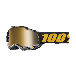 100% Motocross Goggle Accuri 2 Ambush - Mirror True Gold