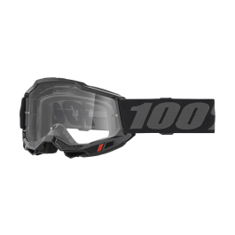100% Motocross Goggle Accuri 2 Black - Clear