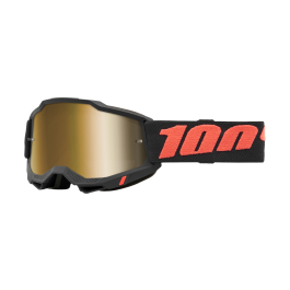100% Motocross Goggle Accuri 2 Borego - Mirror True Gold