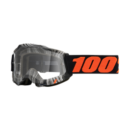 100% Motocross Goggle Accuri 2 Geospace - Clear
