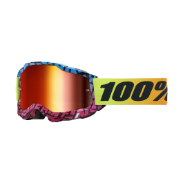 100% Motocross Goggle Accuri 2 KB43 DSPRAY - Mirror Red