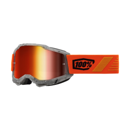 100% Motocross Goggle Accuri 2 Schrute - Mirror Red