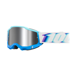 100% Motocross Goggle Accuri 2 Stamino - Mirror Silver Flash