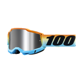 100% Motocross Goggle Accuri 2 Sunset - Mirror Silver Flash