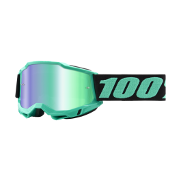 100% Motocross Goggle Accuri 2 Tokyo - Mirror Green