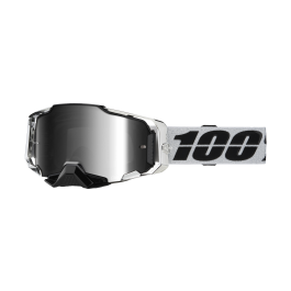 100% Motocross Goggle Armega Atac - Mirror Silver