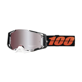 100% Motocross Goggle Armega Blacktail - HiPER Mirror Silver