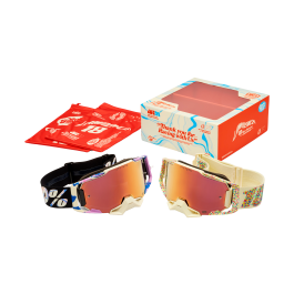 100% Motocross Goggle Armega Donut Jett Lawrence - Mirror Multi - 2 Pcs