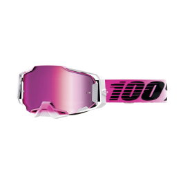 100% Motocross Goggle Armega Harmony - Mirror Pink