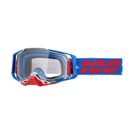 100% Motocross Goggle Armega Ironclad - Clear