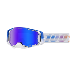 100% Motocross Goggle Armega Neo - HiPER Mirror Blue