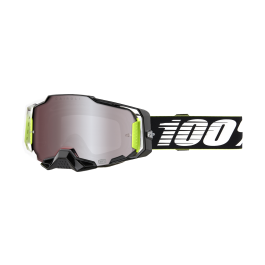 100% Motocross Goggle Armega RACR - HiPER Mirror Silver