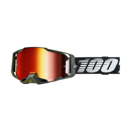 100% Motocross Goggle Armega Soledad - Mirror Red