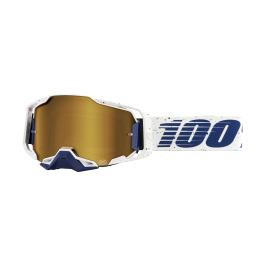 100% Motocross Goggle Armega Solis - Mirror True Gold
