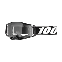 100% Motocross Goggle Armega SP22 Black - Clear