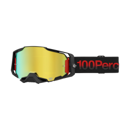 100% Motocross Goggle Armega Tzar - Mirror Gold
