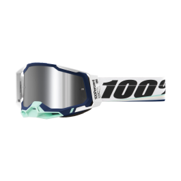 100% Motocross Goggle Racecraft 2 Arsham - Mirror Silver Flash