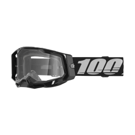 100% Motocross Goggle Racecraft 2 Black - Clear