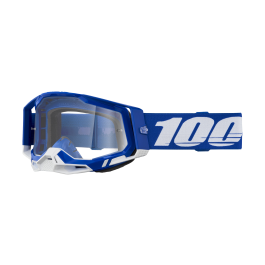 100% Motocross Goggle Racecraft 2 Blue - Clear