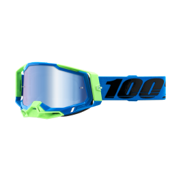 100% Motocross Goggle Racecraft 2 Fremont - Mirror Blue