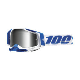 100% Motocross Goggle Racecraft 2 Isola - Mirror Silver Flash