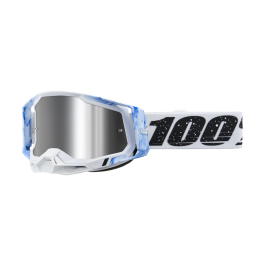 100% Motocross Goggle Racecraft 2 Mixos - Mirror Silver Flash