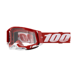 100% Motocross Goggle Racecraft 2 Red - Clear
