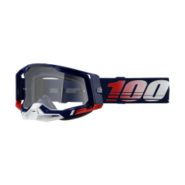100% Motocross Goggle Racecraft 2 Republic - Clear