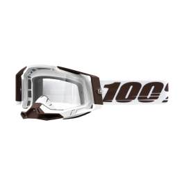 100% Motocross Goggle Racecraft 2 Snowbird - Clear