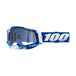 100% Motocross Goggle Racecraft 2 SP22 Blue - Clear